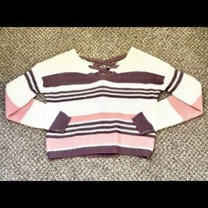 Striped sweater!